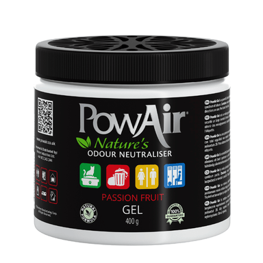 PowAir odour neutraliser gel passion fruit
