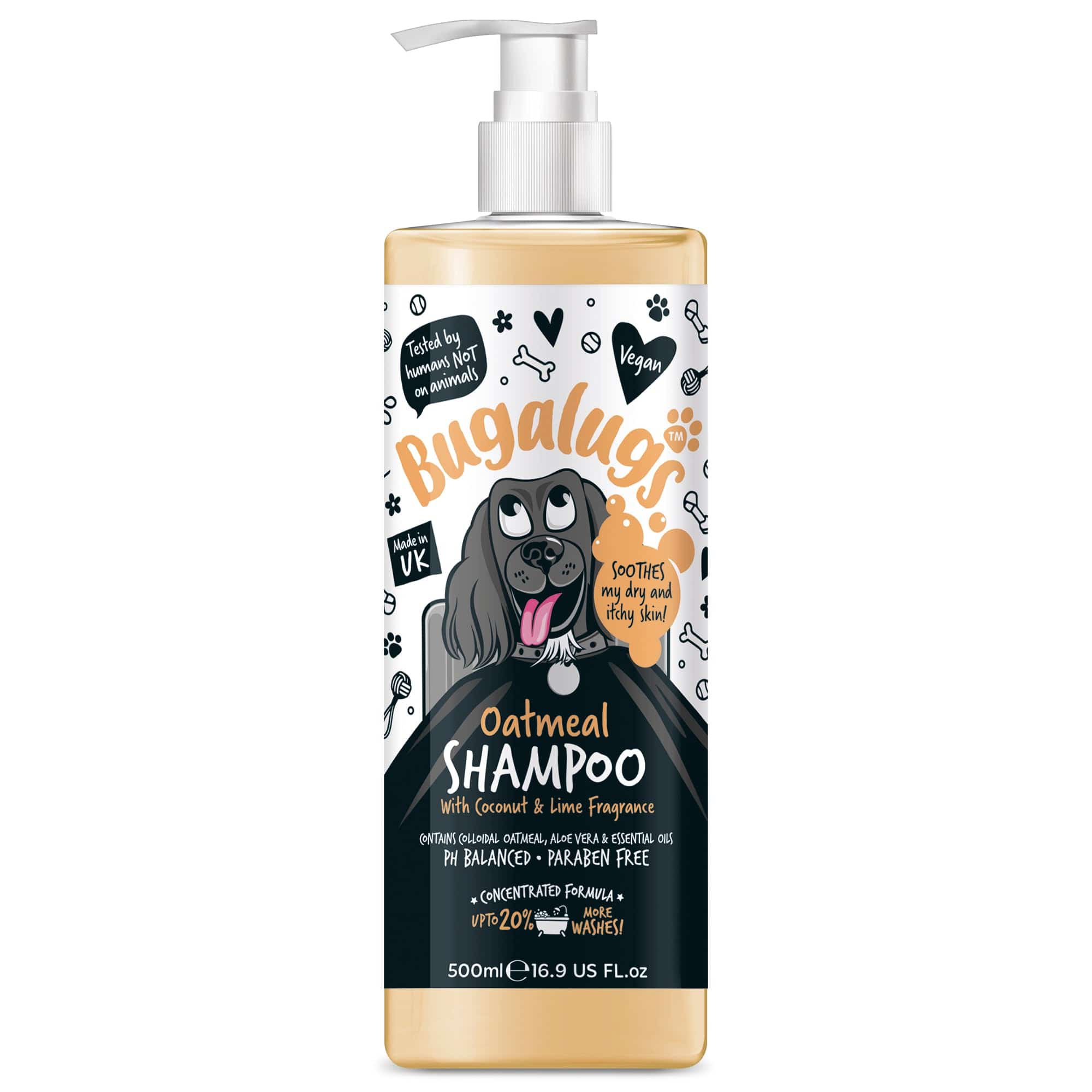 Bugalugs™ Oatmeal Shampoo - 500ml