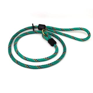 Slip leads for dogs with rubber stopper