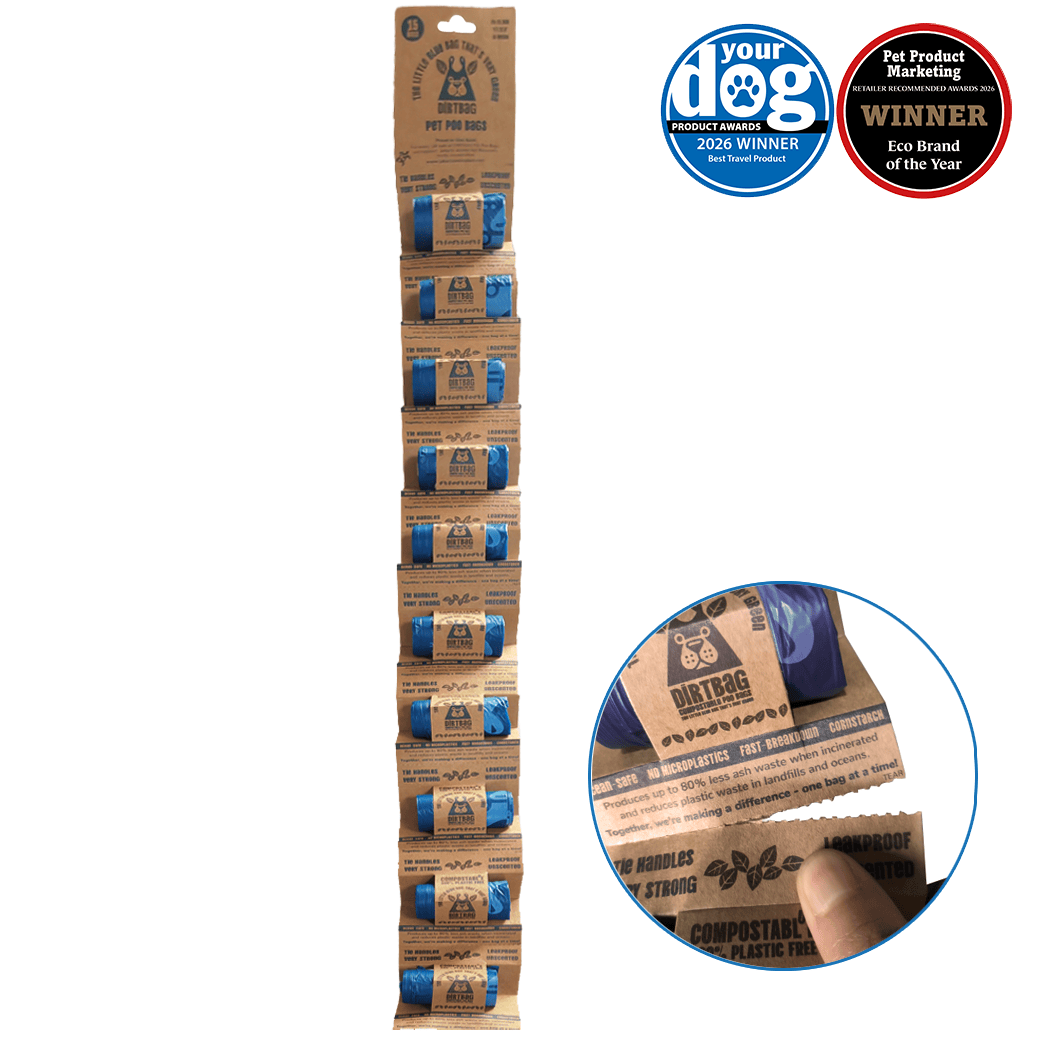 DIRTBAG Compostable Pet Poo Bags
