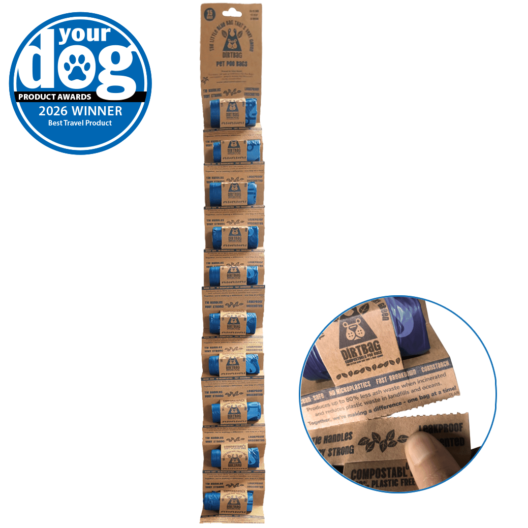 DIRTBAG Compostable Pet Poo Bags