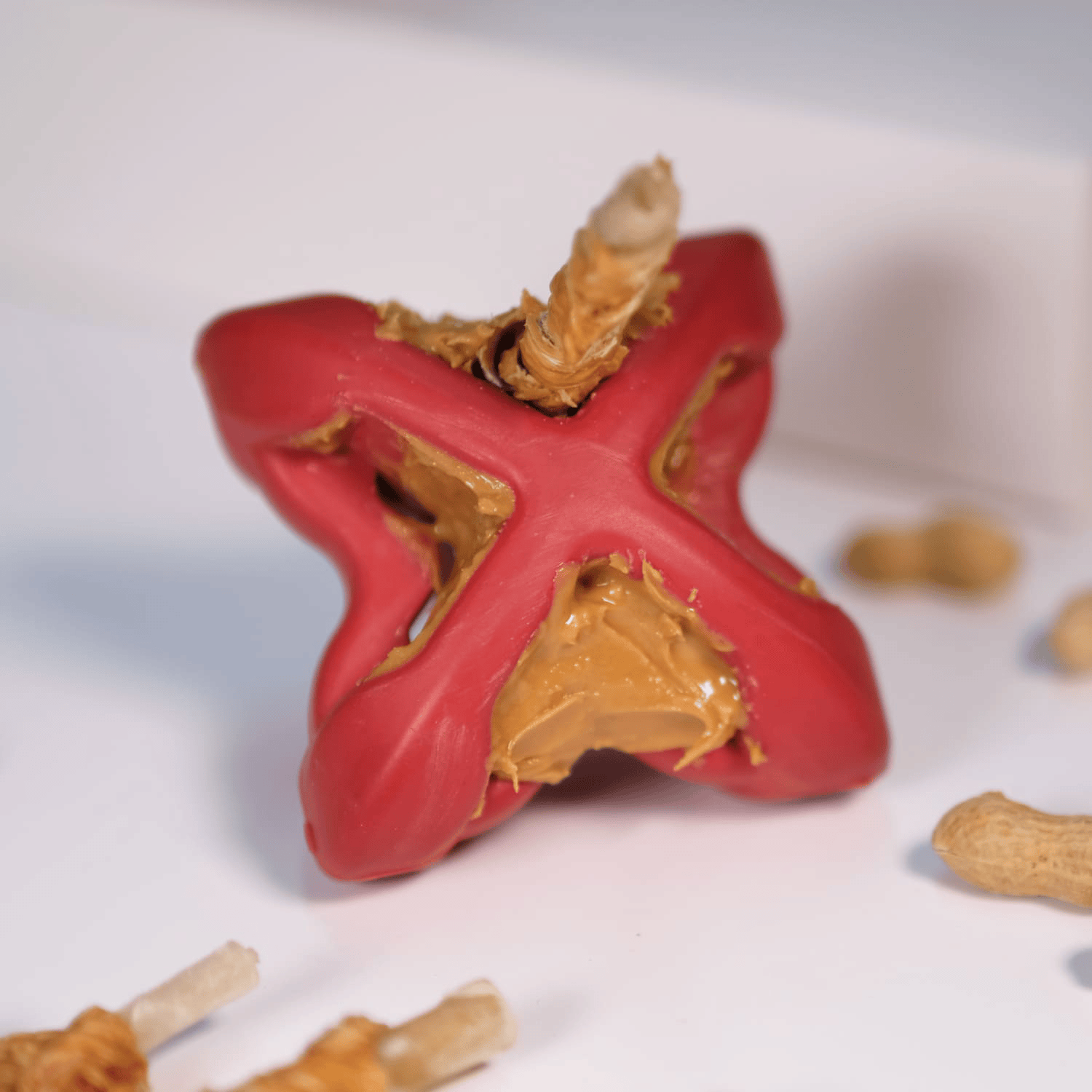 Geo-AstroRolly Red - Sensory Enrichment Toy