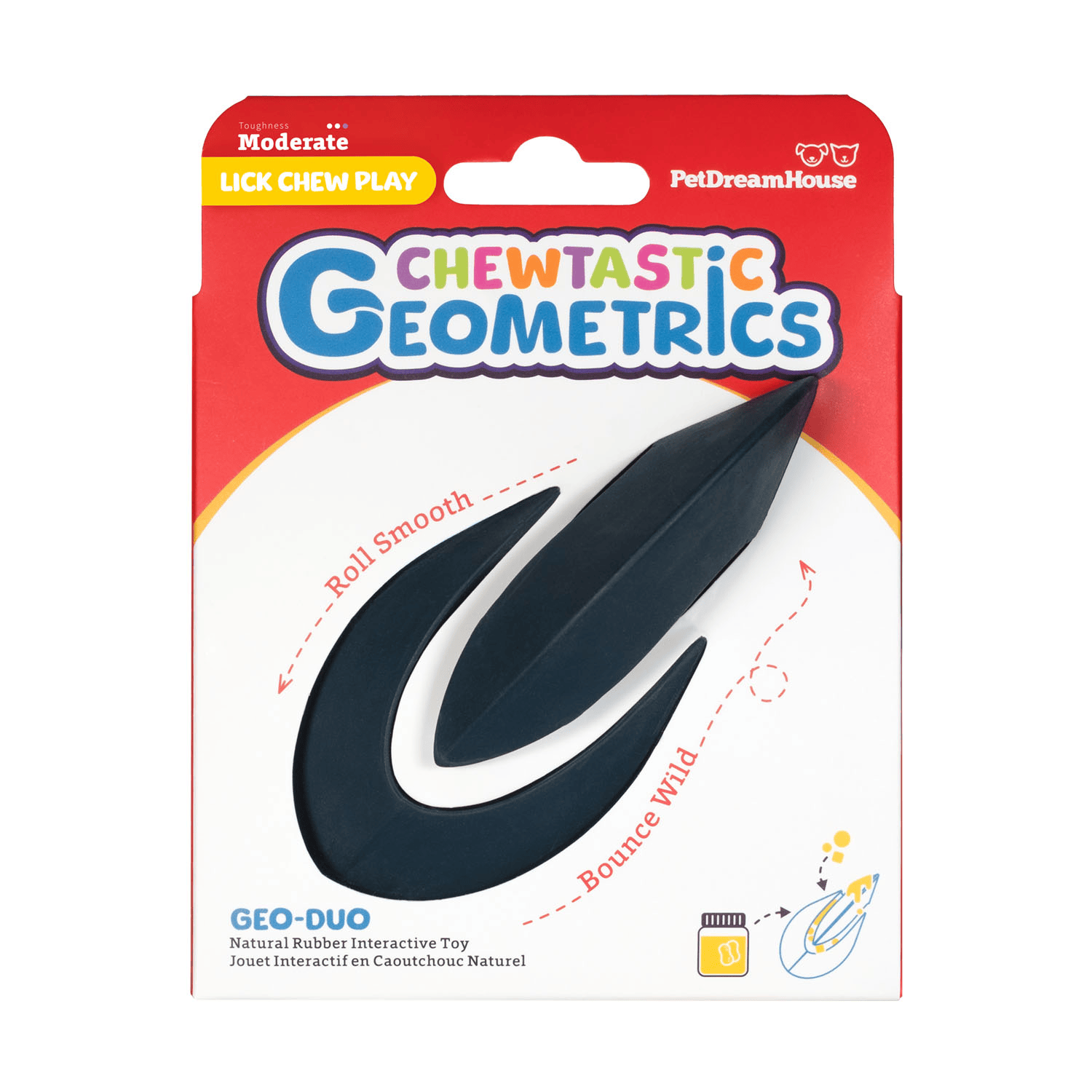 Geo-Duo Navy - Sensory Enrichment Toy