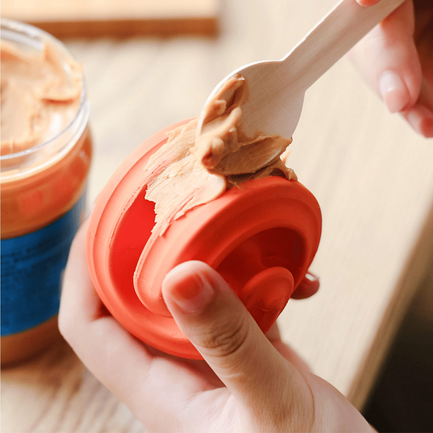 Geo-Hex Orange - Sensory Enrichment Toy