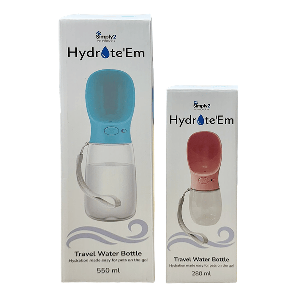 Hydrate'Em Travel Water Bottle