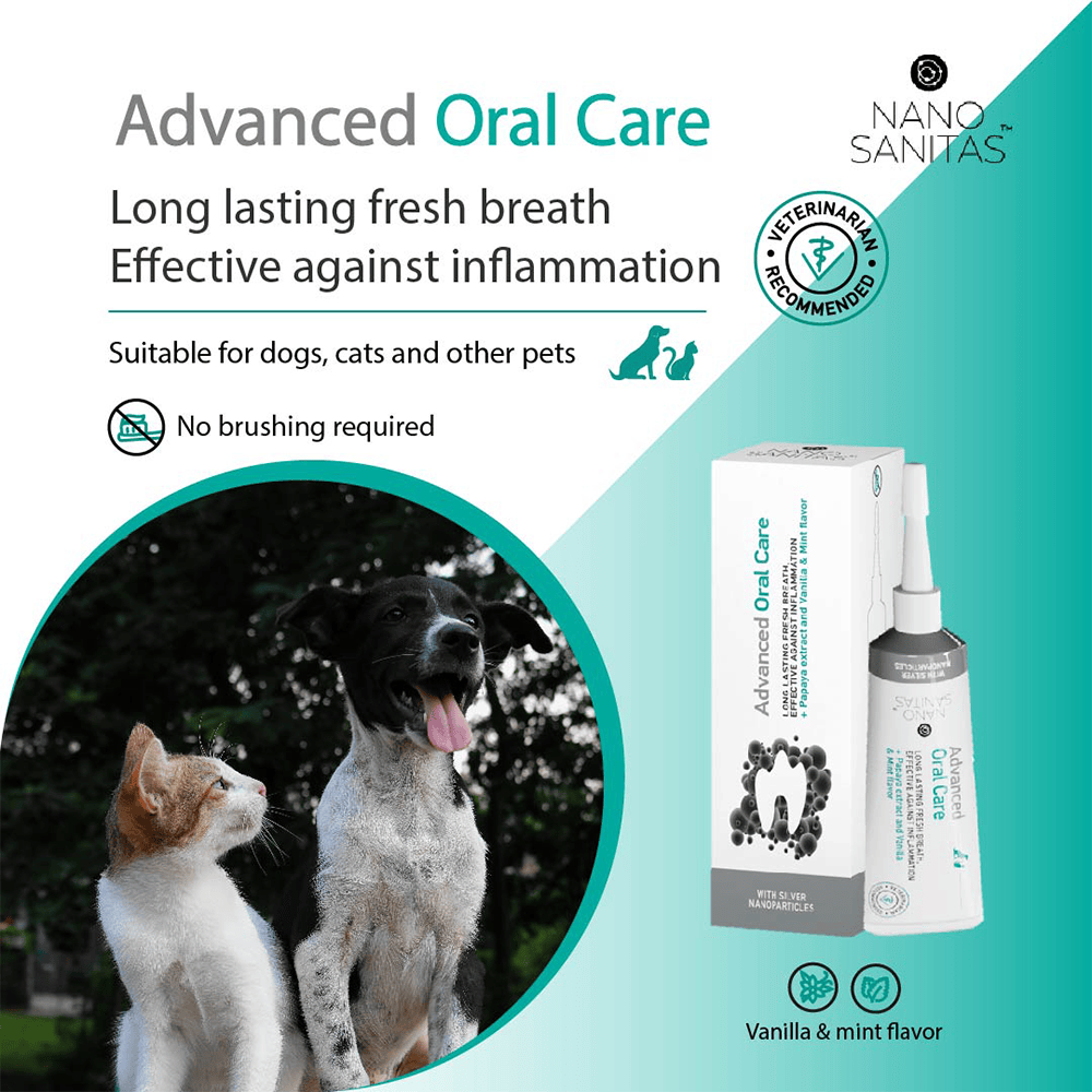 Dog & Cat Dental Gel | Advanced Oral Care No-Brush Gel