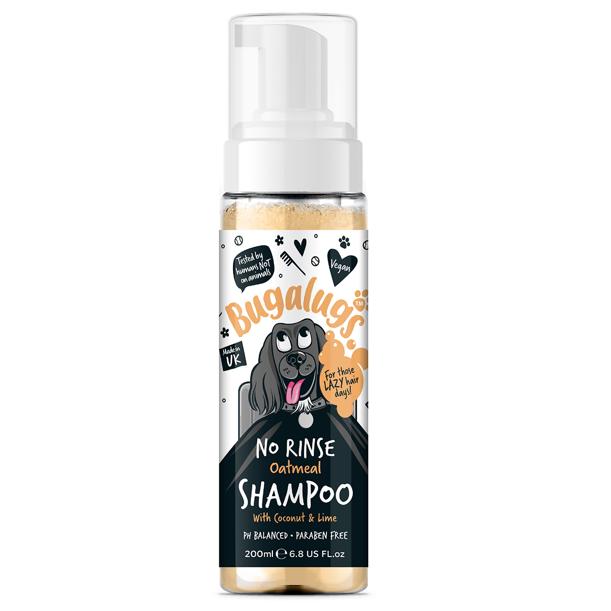 Bugalugs™ Bugalugs No Rinse Shampoo  - 200ml