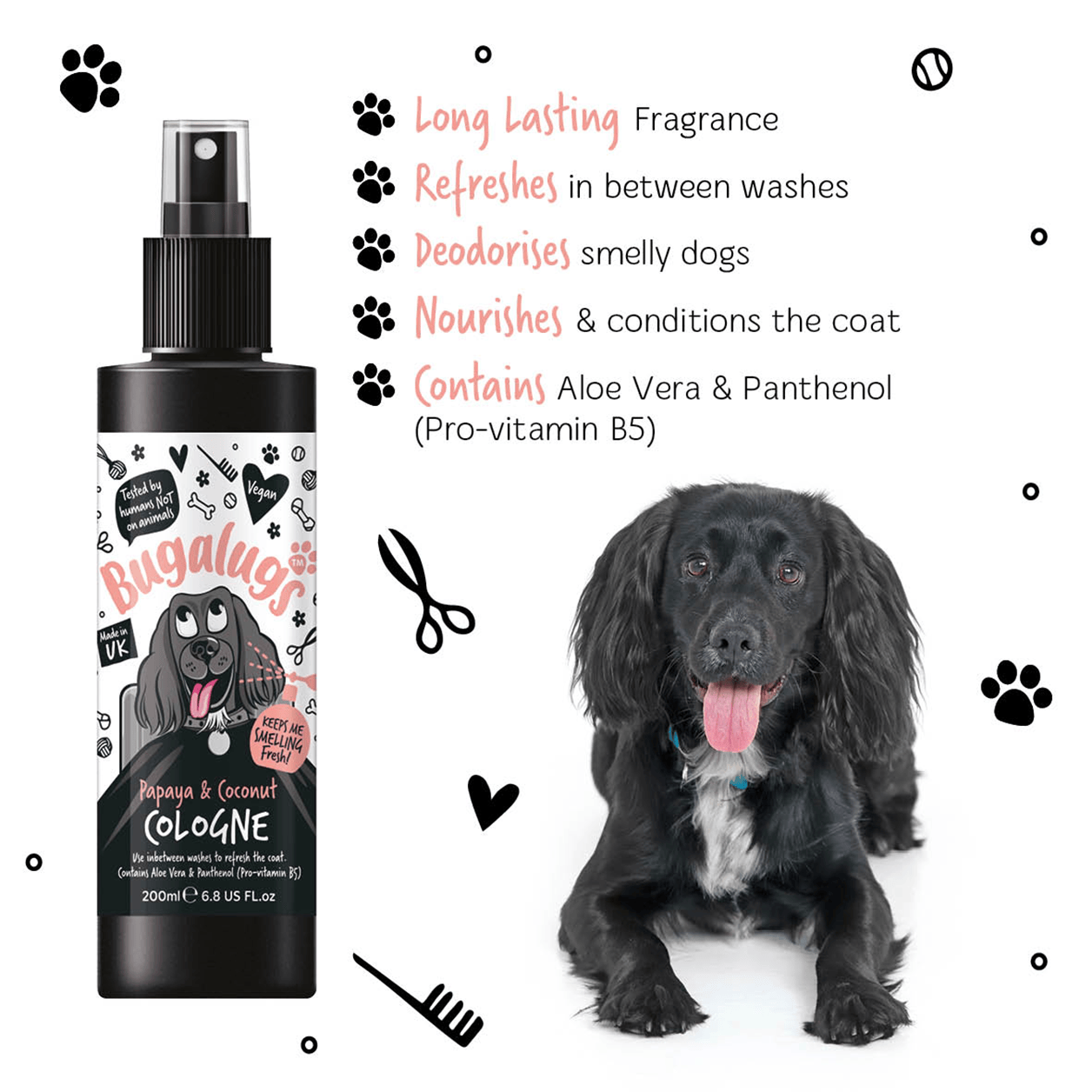 Bugalugs™ Dog Cologne - 200ml