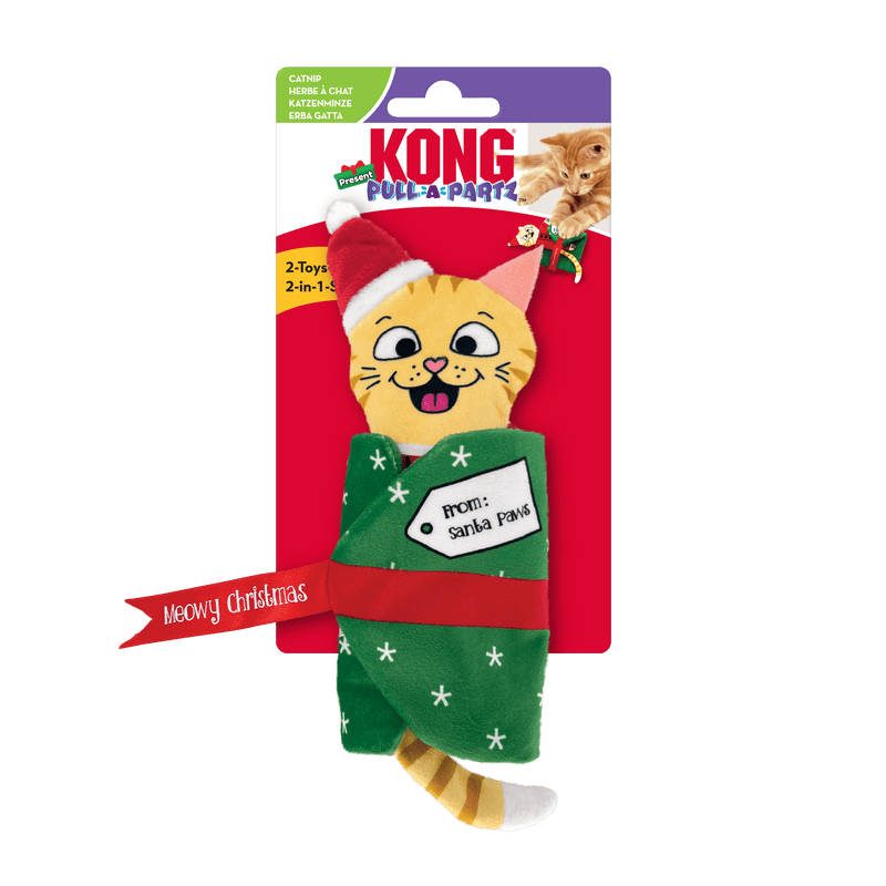 KONG Holiday 2021 Cat Pull A Partz Present