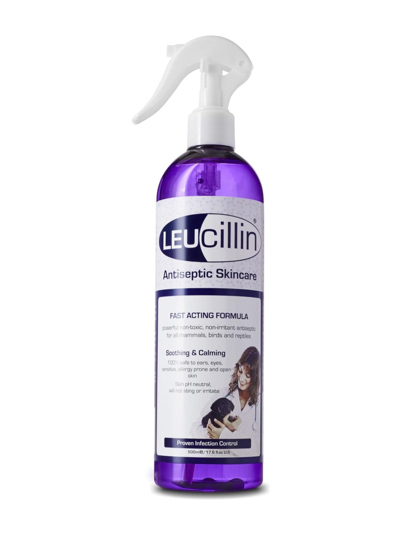 Spray antiseptique Leucillin pour chiens