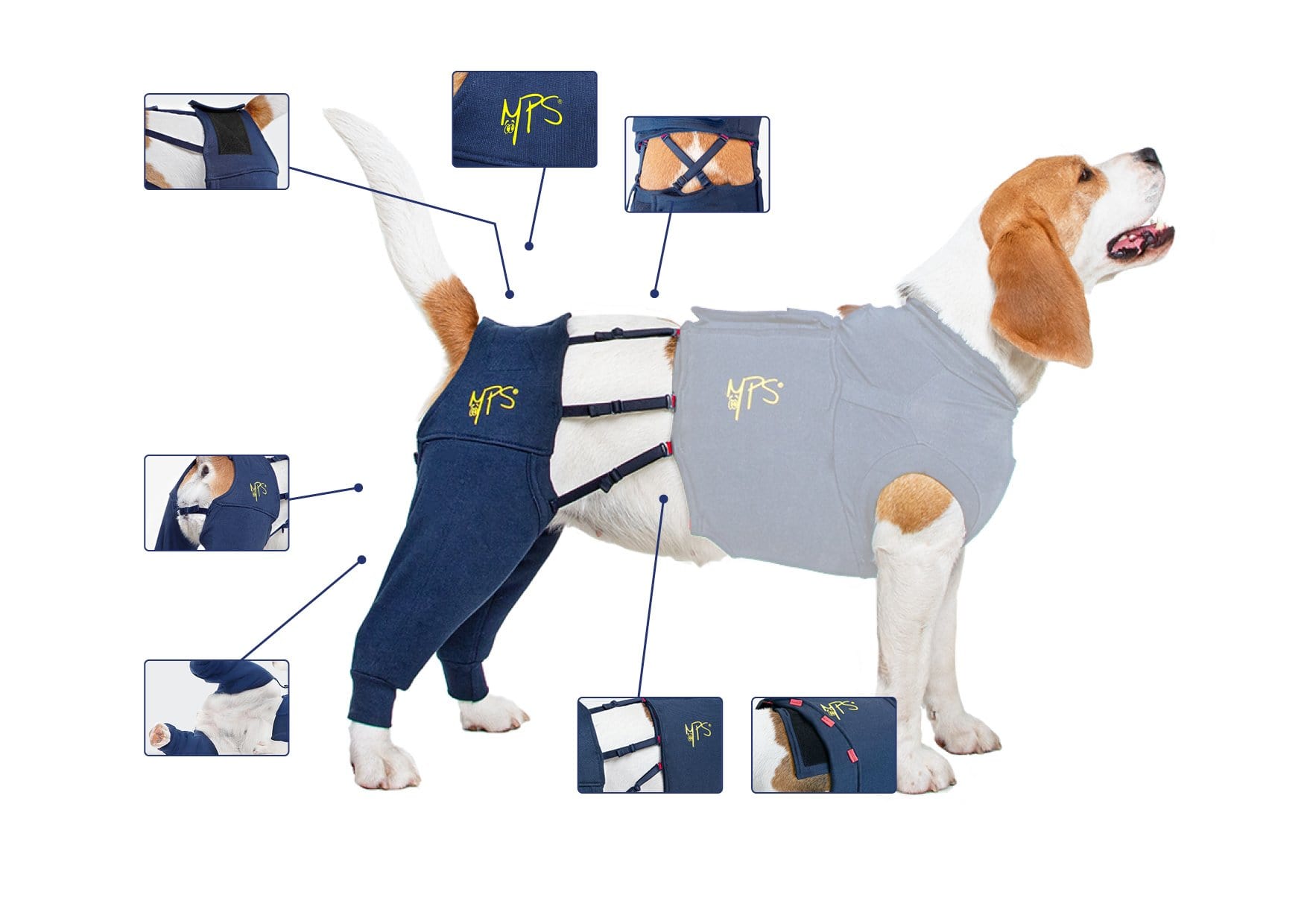 Suitical MPS Recovery Sleeve - Hind Legs