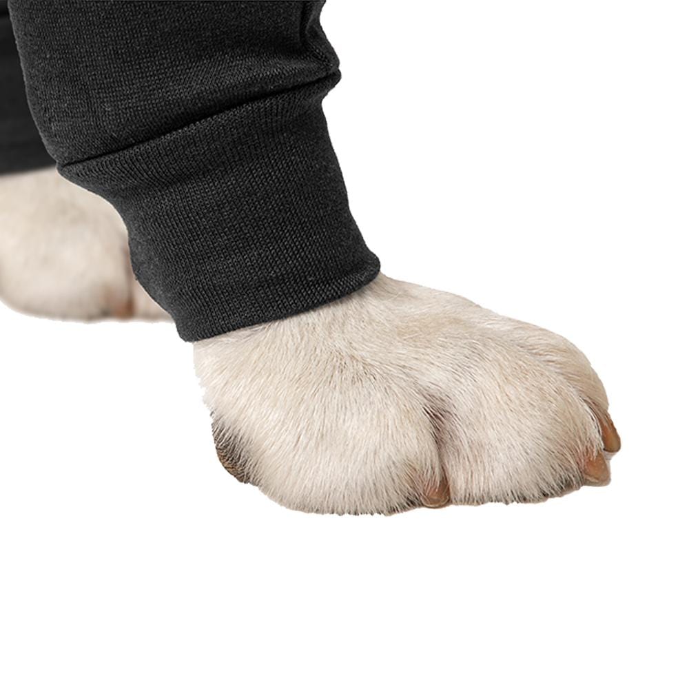 double front leg sleeve cuff round paw