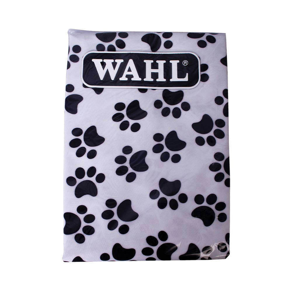 Paw print apron for dog grooming by Wahl