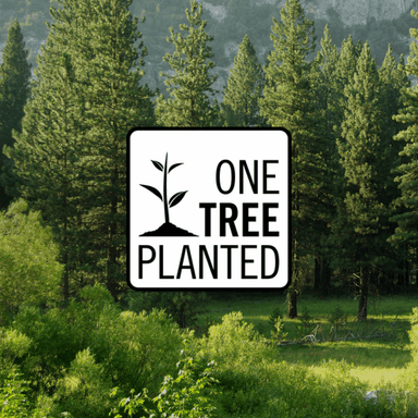 an image of trees in a forest with the one tree planted logo in the centre