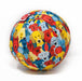 Colourful balloon ball, a lightweight travel ball for smaller breeds of dog