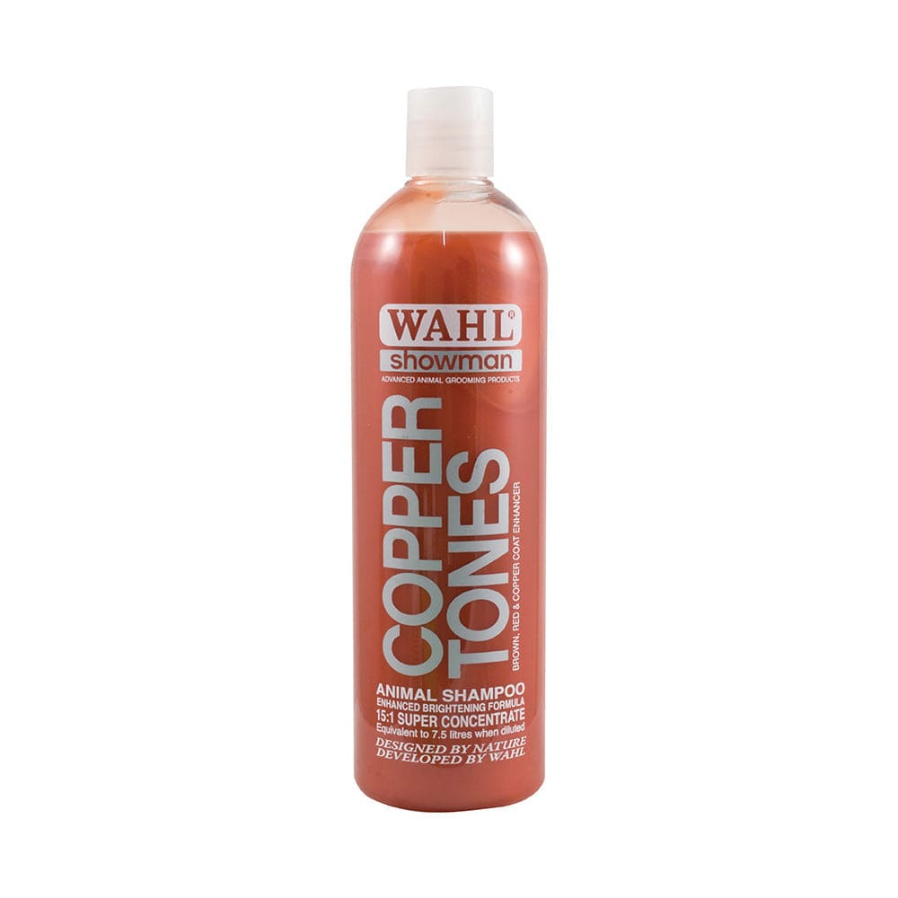 Copper Tones dog shampoo for red dogs by Wahl